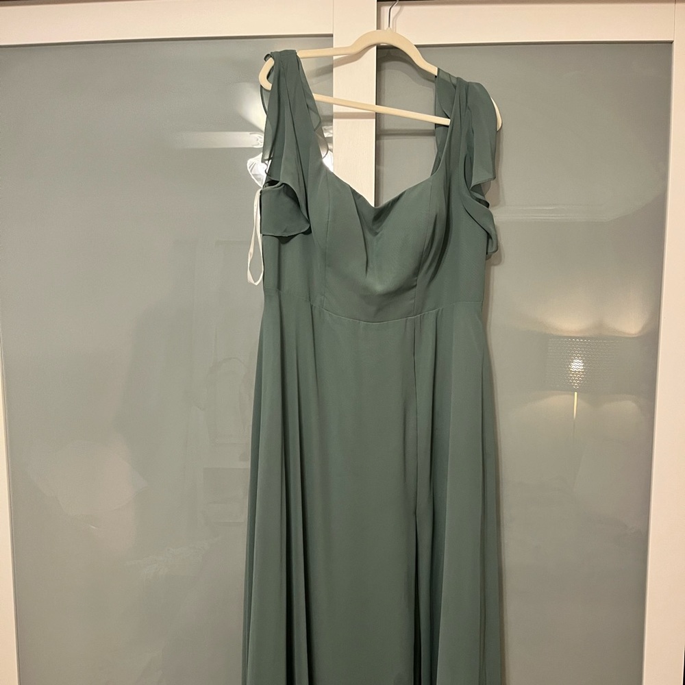 Azazie Bridesmaids Dress Sage